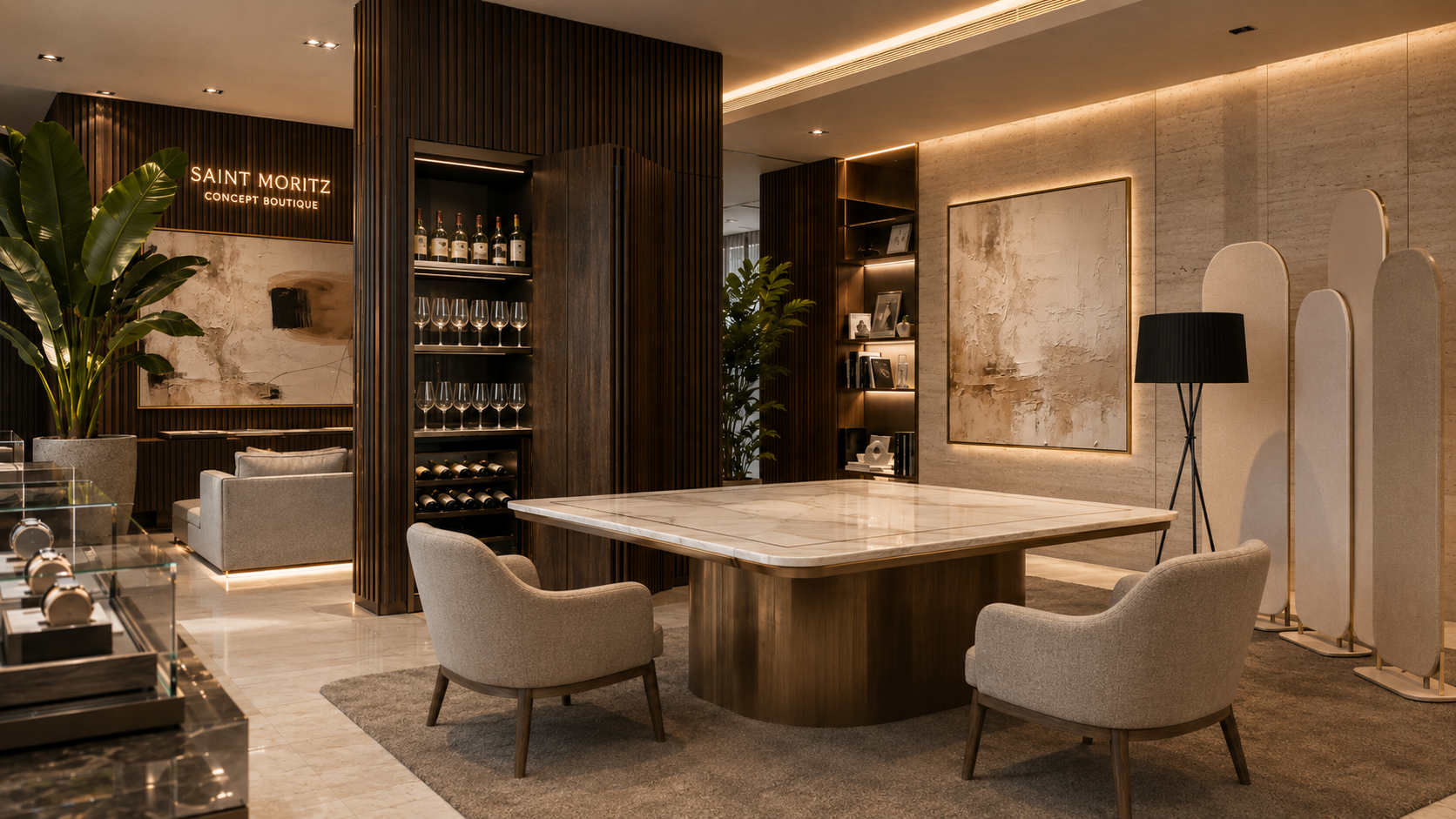 Saint Moritz Concept Boutique — neutro